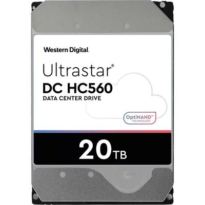 Western Digital Ultrastar DC HC560 0F38785 20 TB Hard Drive - 3.5  Internal - SA