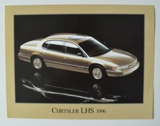 CHRYSLER LHS 1996 dealer sheet brochure - French - Canada