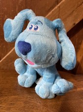 Nickelodeon Blues Clues Blue Puppy Dog Plush 7" Stuffed Animal Toy 2020 Viacom