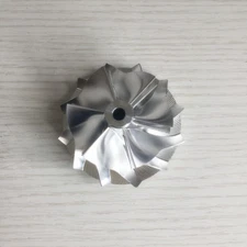 RHF55 6+6 blades 52.56/68.00mm high peroformance turbo billet compressor wheel