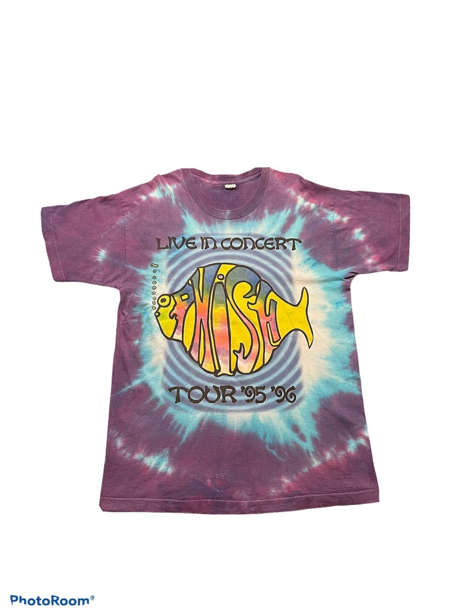 Vintage VTG 90s 1995 1996 Phish Tie Dye Jim Pollock Tshirt Size XL 