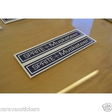 CI Caravan Sprite - (60's SERIES) - Stickers Decals Graphics - PAIR