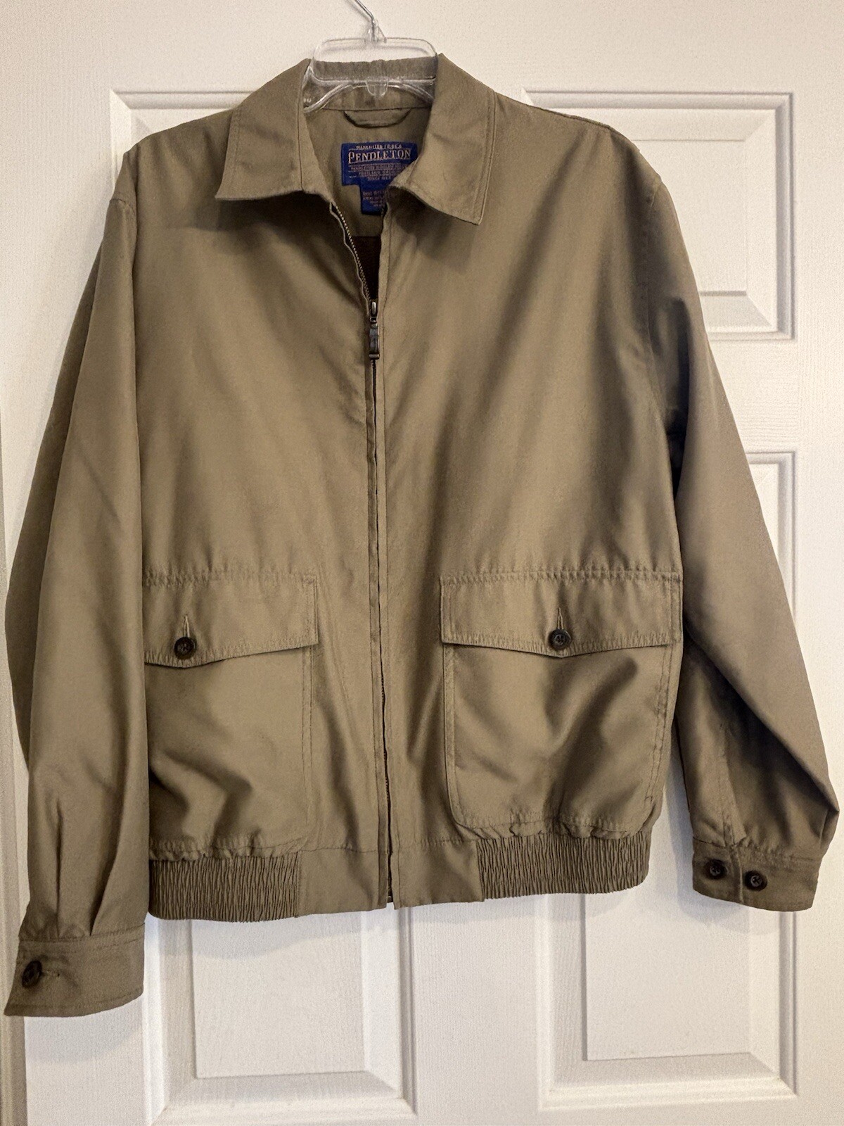 Pendleton Men’s Lightweight Zip Front Lined Bombe… - image 1