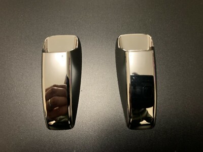 CHROME WINDSCREEN WASHER WIPER JET SPRAY COVER FITS RANGE ROVER VOGUE L322 P38