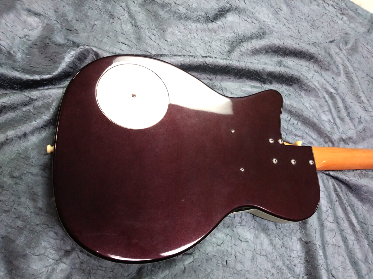 Danelectro U-1 reissue electric guitar, maroon | eBay