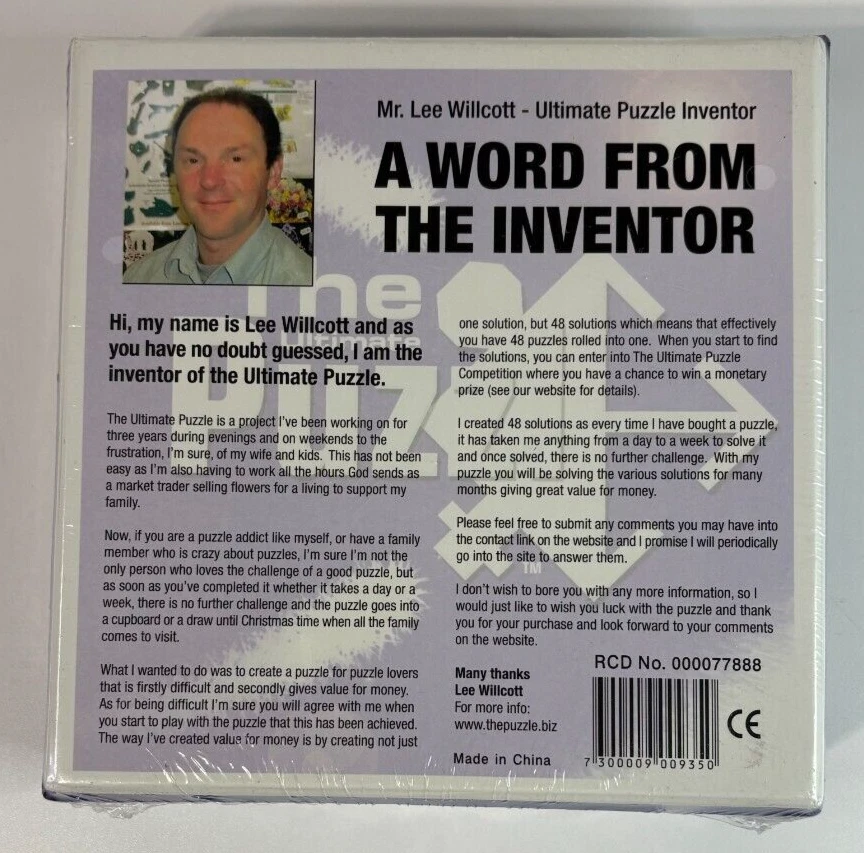 The Ultimate Puzzle 48 Puzzles Rolled Into 1 Lee Wilcott New Sealed Ages 4+ - Image 3 of 4