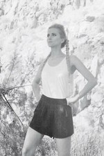 beautiful woman during the second world war WW2 Photo Glossy 4 6 in H002