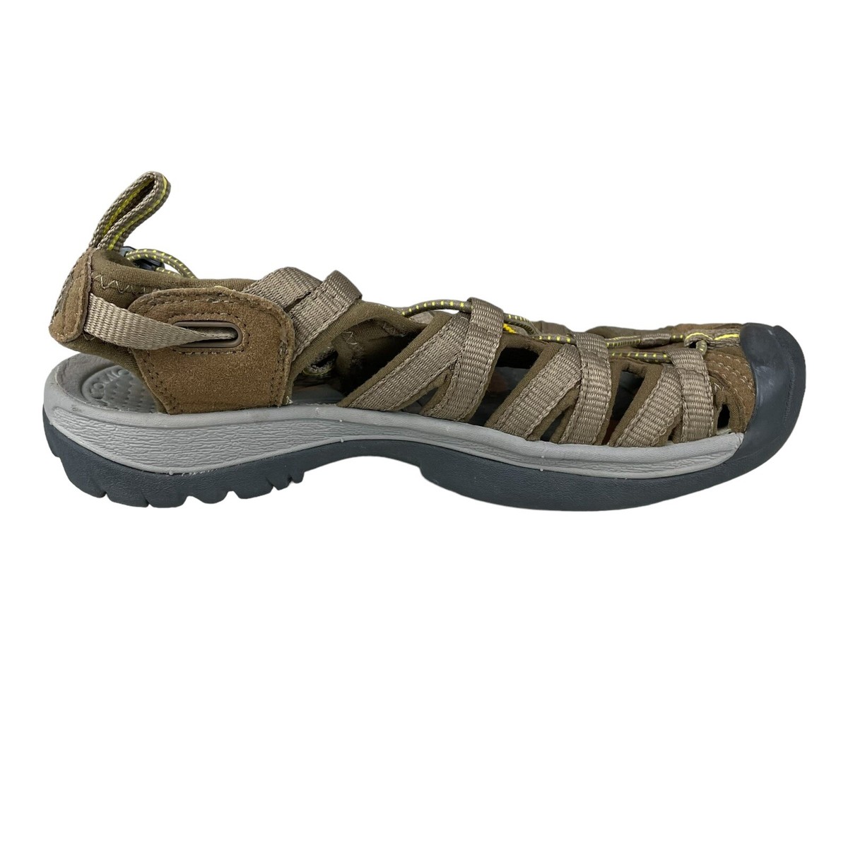 KEEN Whisper Brown Waterproof Sandals Outdoor Hiking Shoes  display picture 1