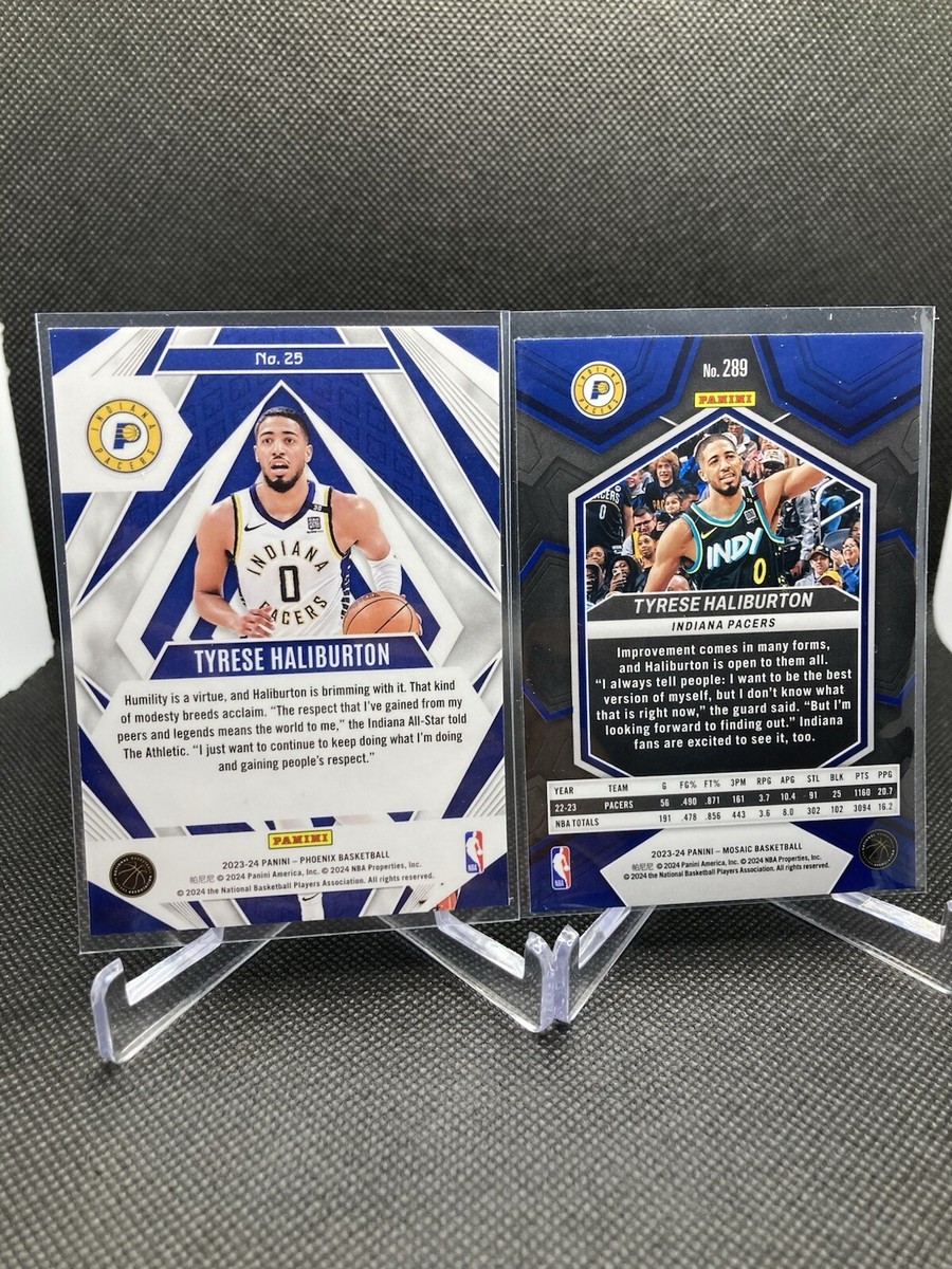 2023-24 Pacers Phoenix Paragon #25 Tyrese Haliburton + 2023-24