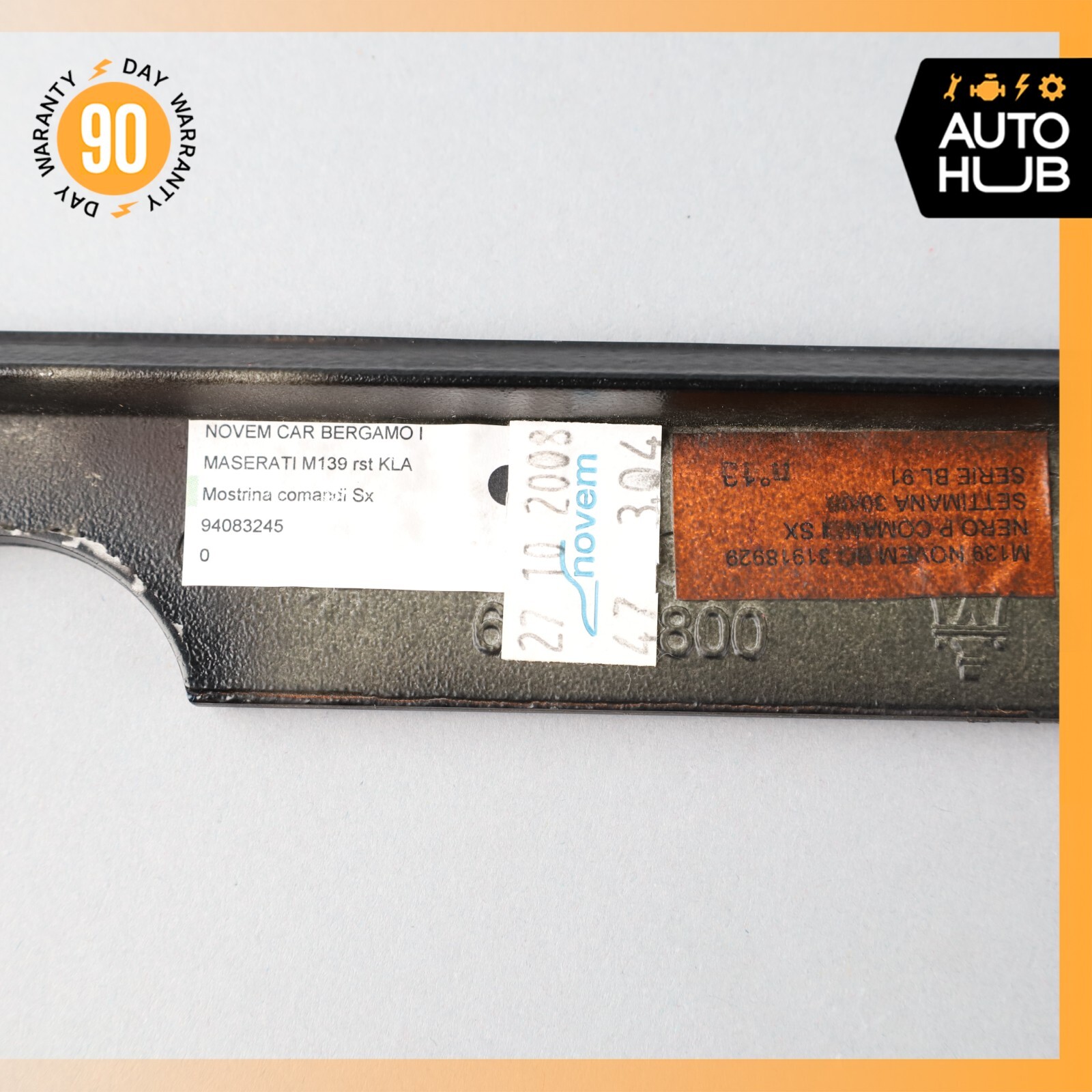 03-13 Maserati Quattroporte M139 Dashboard Dash Left Driver Side Trim Panel OEM