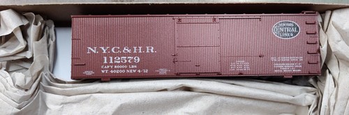 H0 Accurail 8125:112579 - NYC&H - 36' Modelo de vagón de madera de doble funda | Zustand: New