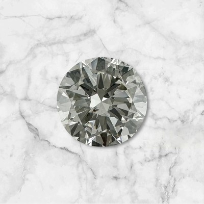 GIA Certified Natural Loose Round Brilliant Cut Diamond 0.75 Carat SI1 I