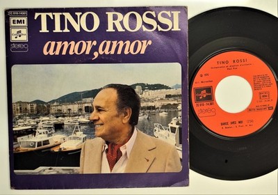 45 Runden Tino Rossi Amor, Amor Tanz mit mir 14.301 Frankreich 1976