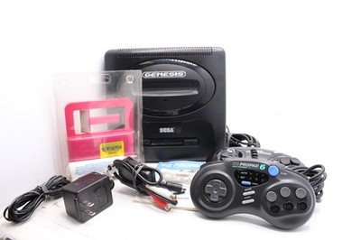 Sega Genesis Model 2 MK-1631 Console Bundle Controllers Eliminator Accessory