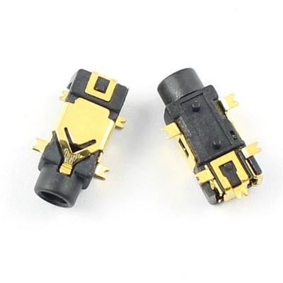 5Pcs PJ209 2.5mm 5 Pin SMT SMD Headphone Phone Jack Female Audio Connector #lk
