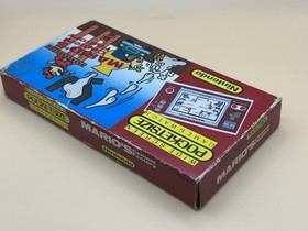 Nintendo Game & Watch Pocketsize MARIO'S CEMENT FACTORY Mint In Box