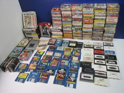 196 Vintage Computer Videospiele Konvolut RESTPOSTEN AMIGA SPECTRUM COMMODORE AMSTRAD