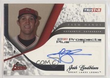 2008 TRISTAR Prospects Plus Farm Hands Authentic Josh Lindblom #FH-JL Auto 0l2