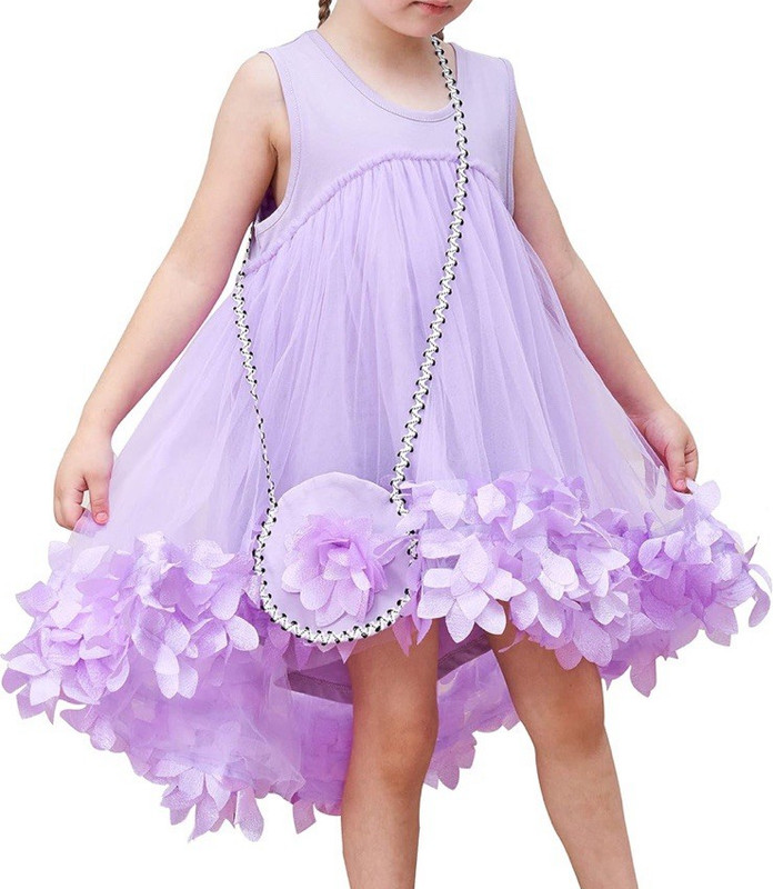 Girl's Sunny Fashion Dress Princess Size 6 Purple *NEW*