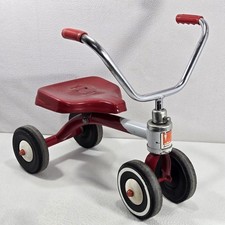 Triciclo AMF Junior Kids Vintage Wee Wheeler, Metal, Rojo y Blanco Años 60