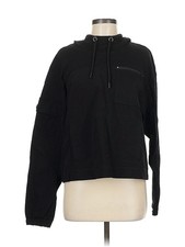 CAbi Women Black Pullover Hoodie M
