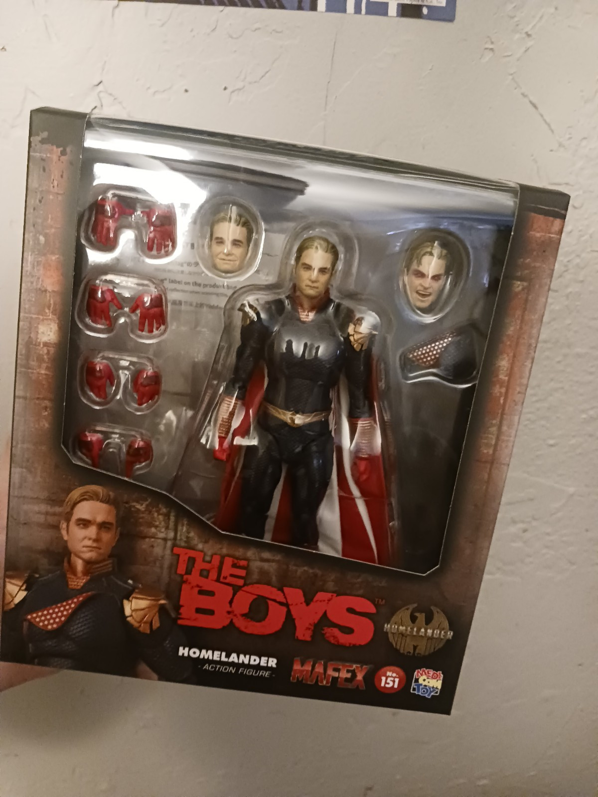 Medicom Toy MAFEX 151 The Boys HOMELANDER about 160mm Figure
