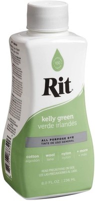Rit Allzweck Textilfarbstoff LIQUID Stoff-Farbe Kelly Green