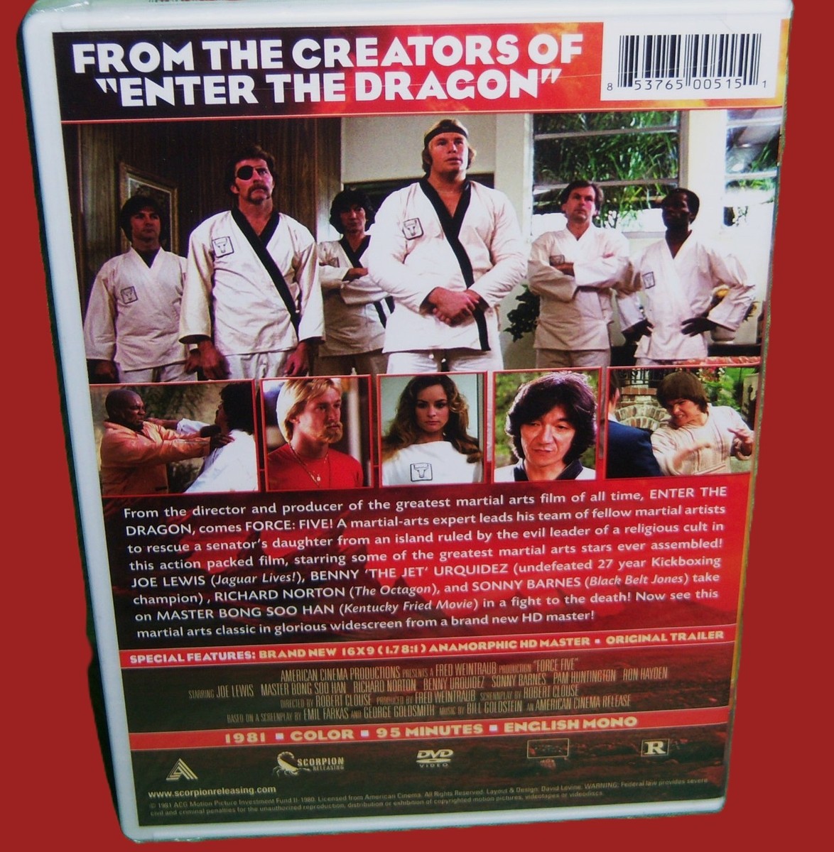 Force Five (DVD, 2014) for sale online