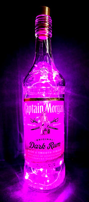 Captain Morgan Rum Flaschenlampe Nachtlicht Stimmungslampe