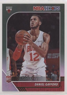 2019-20 Panini NBA Hoops Green /99 Daniel Gafford #243 Rookie RC 7b5