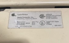 Vintage Apple LaserWriter Printer