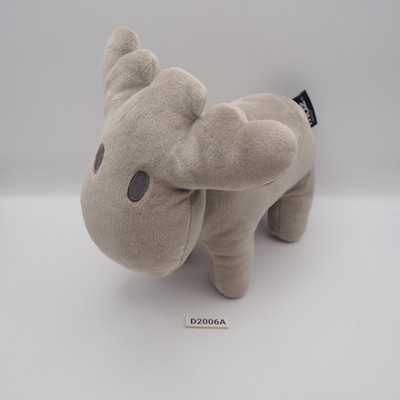 D2006A MOZ Sweden Plush 7'' Stuffed Toy Doll Japan Grey