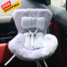 Doll Car Seat Compatible with Labubu, Chair for 10-17cm Dolls - Purple