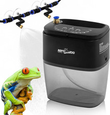 800Ml Portable Mister Fogger for Reptile Tank Enclosure - Terrarium Misting Syst