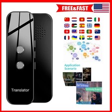 Bluetooth Smart Voice Translator Device 141 Languages Instant Translation