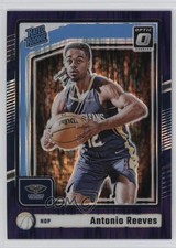 2024-25 Panini Donruss Optic Rated Rookie Purple Shock Prizm Antonio Reeves 1r22