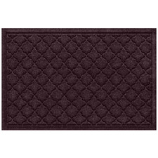 Waterhog Cordova 23 In. X 35 In. PET Polyester Indoor Outdoor Mat Bordeaux