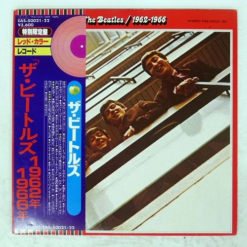 BEATLES 1962-1966 APPLE EAS50021 Japan OBI VINYL 2LP