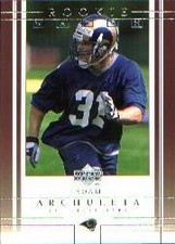 2001 Upper Deck Football Rookie RC Singles - You Choose