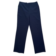 Alice + Olivia classic blue straight leg 28X28 casual dress pants size 6 