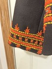 Vintage Hand Embroidered Wool Folk Jacket Hutsul Serdak Traditional Ethnic Coat — photo 4