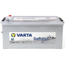Varta EFB C40 LKW Batterie 12V 240Ah 1200A Nutzfahrzeug Batterie ers 230Ah 225Ah