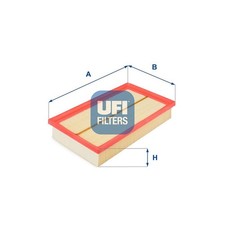 UFI Luftfilter 30.101.00 für FORD