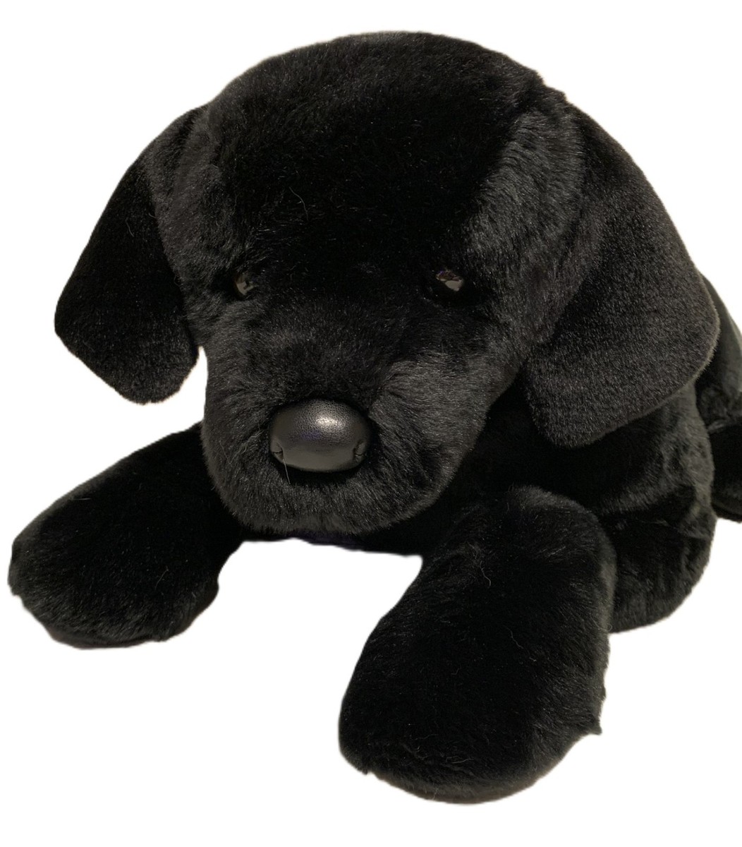 Douglas Dickens the Large Black Lab Plush 32” Stuffed Animal Huge