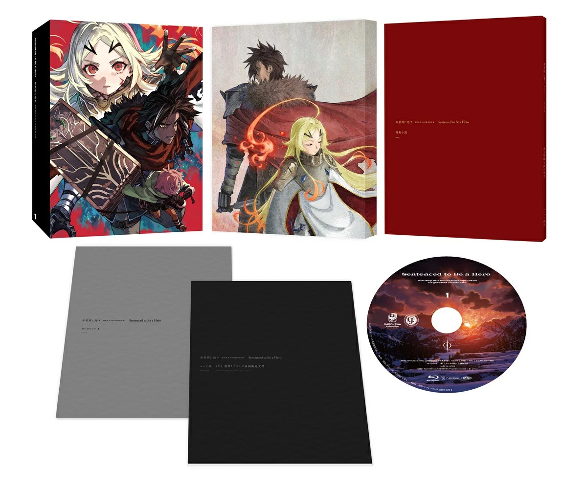 New Sentenced to Be a Hero Vol.1 Blu-ray Booklet Japan ZMXZ-18741 New Sentenced to Be a Hero Vol.1 Blu-ray Booklet Japan ZMXZ-18741