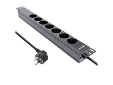 InLine Multi-Outlet 19  7-Way Protection Contact No Network Switch 16417I