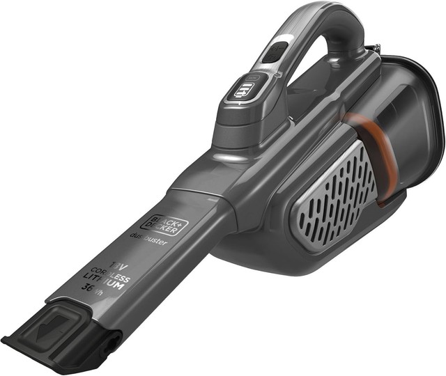 Black+Decker BHHV520JF-QW Aspirapolvere Senza Fili Portatile 18V 2.0Ah 35AW 0.7L