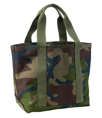 #ad L.L.Bean Hunter#x27;s Tote Bag Open Top Camouflage $30.90