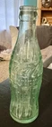 Vtg COCA COLA Green Hobble Skirt Glass BOTTLE 6oz McRae, GA Pat’d D-105529