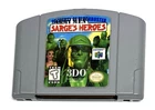 Army Men Sarge's Heroes (Nintendo 64, 2000) N64 Tested